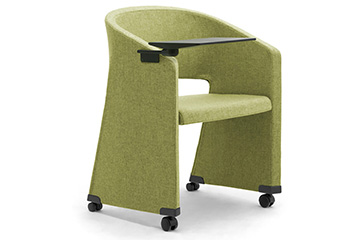 Folding armchairs for office lobby, reception, entrance hall and waiting area Reef