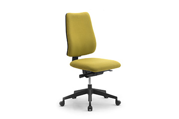 Office chairs without arms for trading, video editing and call center DD4