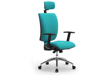 High back task office chairs with headrest and armrests Sprint X