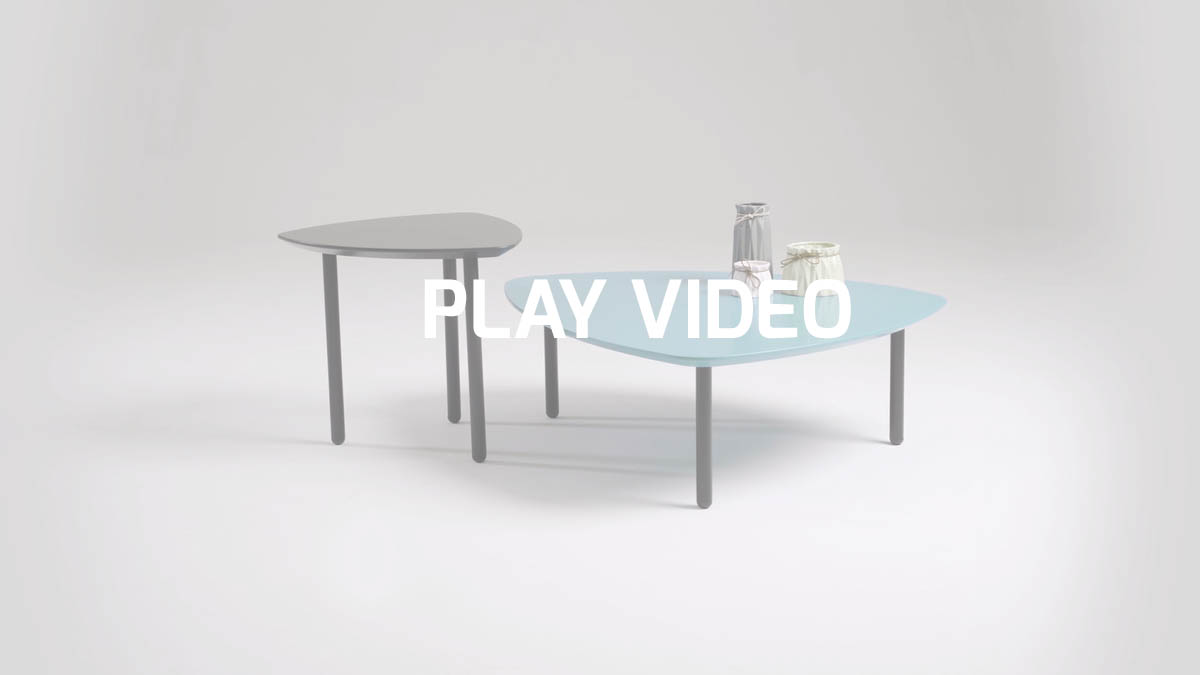 Tavoli bassi di design per atrio, sala attesa, reception | EOS by Leyform
