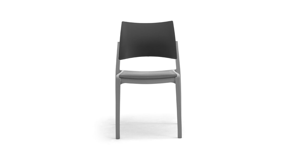 Stackable Plastic Chairs With Arms For Contract Indoor And