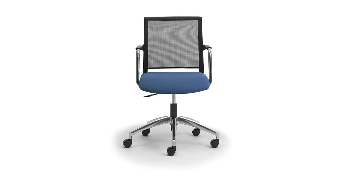 Sedie ergonomiche per ufficio con rete traspirante - Leyform