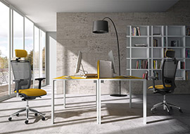 Cometa designer task chair for meeting table and office meetings