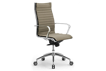 Executive armchair with high back for boardroom and conference rooms Origami In