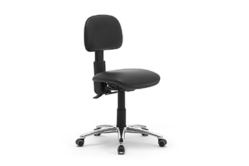 Task seating with padded seat and back Dattilus