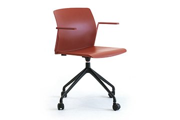 Plastic waiting chair for office medical practice Ocean