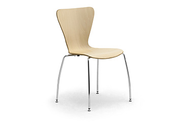 Classic design 4 legs chairs for  restaurants, fastfoods, pubs, bars and catering Gardena