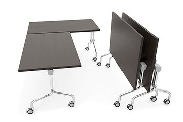 Modern design Nesting tables with folding top for churches, chapels, cathedrals and worship enviroment Arno-5