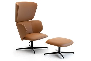 Poltrona lounge chair relax  piu' grande con tavolo Alise'