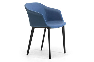 Classiche sedie con design a guscio di conchiglia per sala da pranzo buffet ristorante, pizzeria, wine-bar Claire