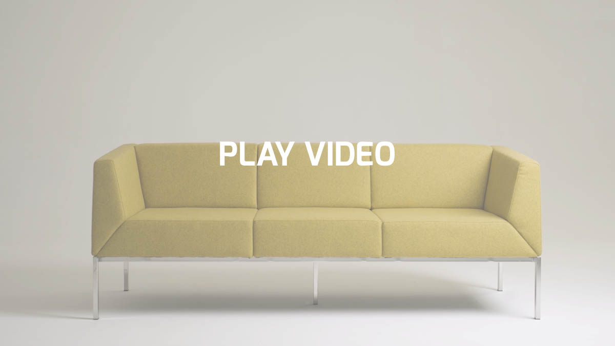 Divano di design stile moderno per sala attesa ufficio e studio| KOS