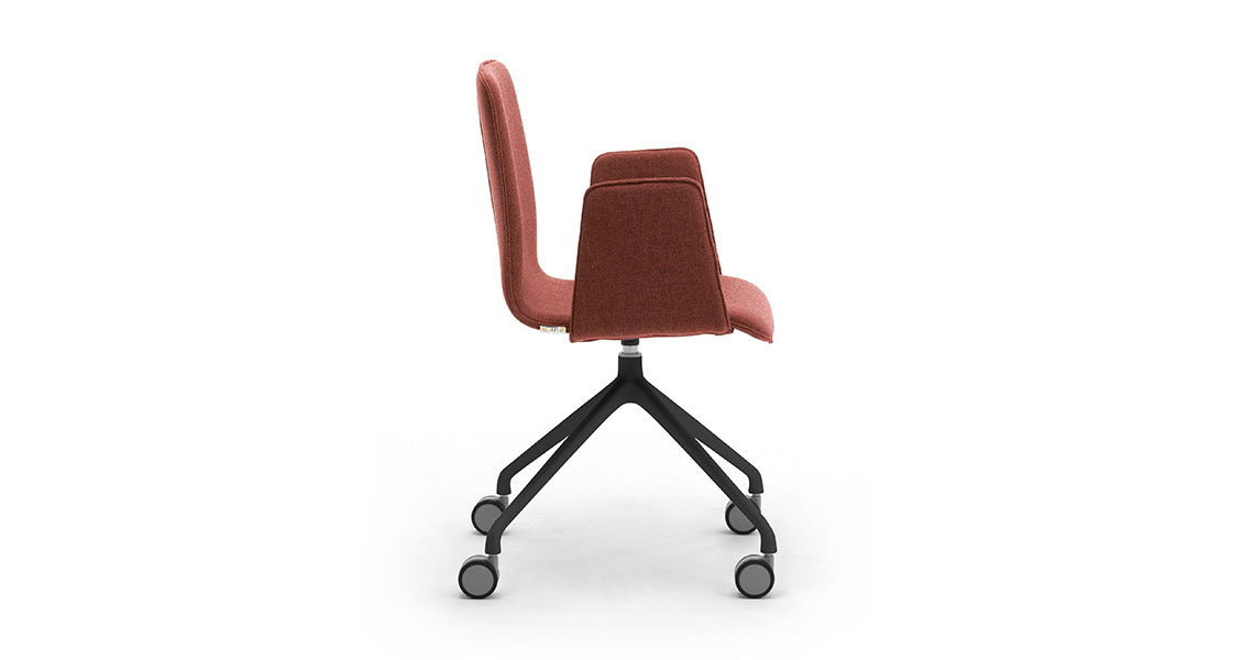 Sedia Ergonomica Girevole Per Studio E Ufficio – Tessuto Traspirante, Regolabile In Altezza, Portata 150 Kg
