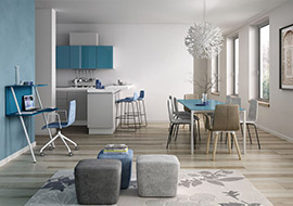 Sedia per cucina, zona living, arredo atrio e ingresso Zerosedici