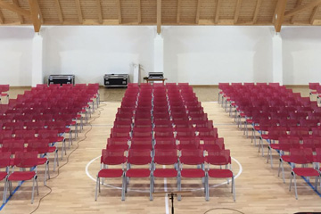 Sedie per sala corsi, conferenze, convegni, congressi