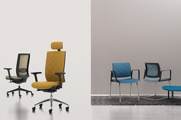 Sedie ergonomiche per arredo ufficio dal design moderno