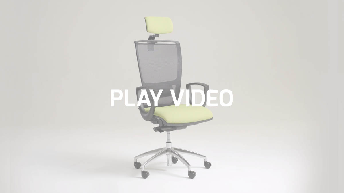 Sedie e poltrone ergonomiche per ufficio con rete traspirante | Cometa by Leyform