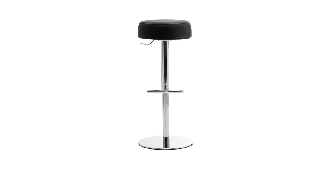 Counter stools with vinyl seat for pub and restaurant Leyform srl