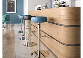 Snack and breakfast counter stools Punto