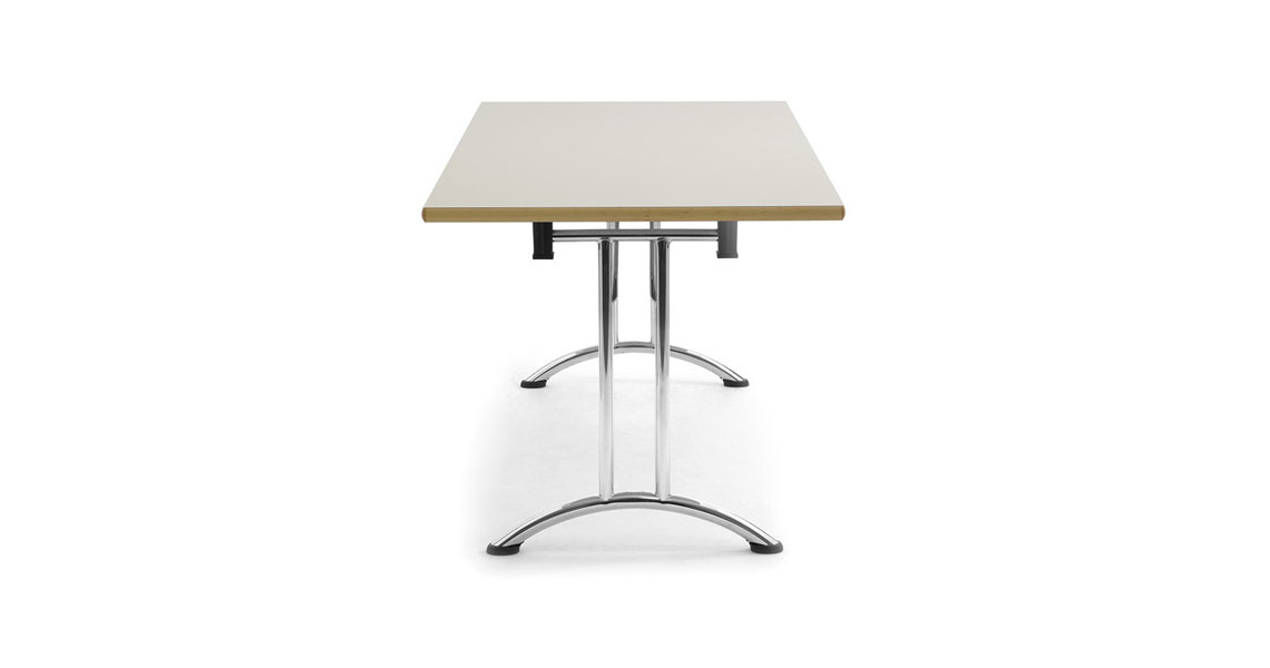 Multipurpose stackable tables with folding legs - Leyform